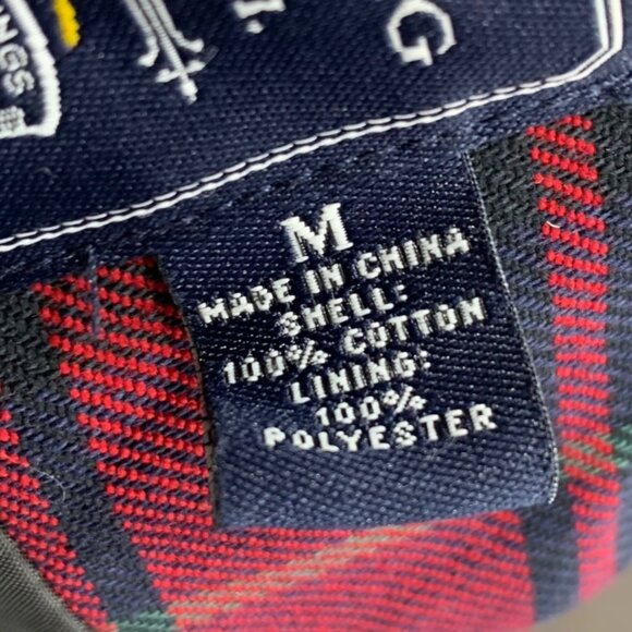 American Living Red Plaid Belted Double Breasted Trench Coat Womens SZ M - Picture 10 of 12